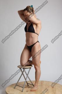EVA STANDING POSE WITH CHAIR